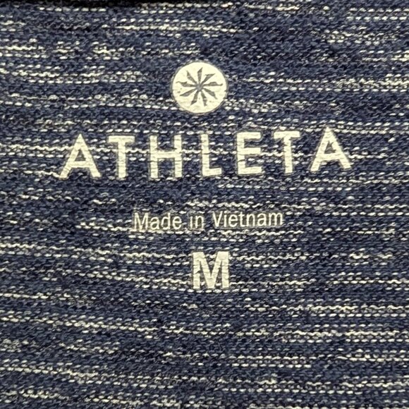 Athleta Soft Stripe Asana Tee in Navy - Picture 2 of 11